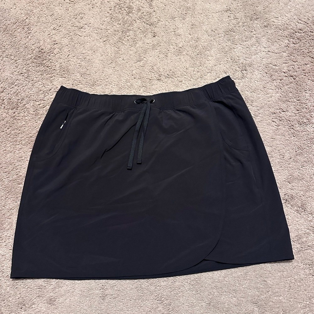 Patagonia Black Tennis Skirt XL
